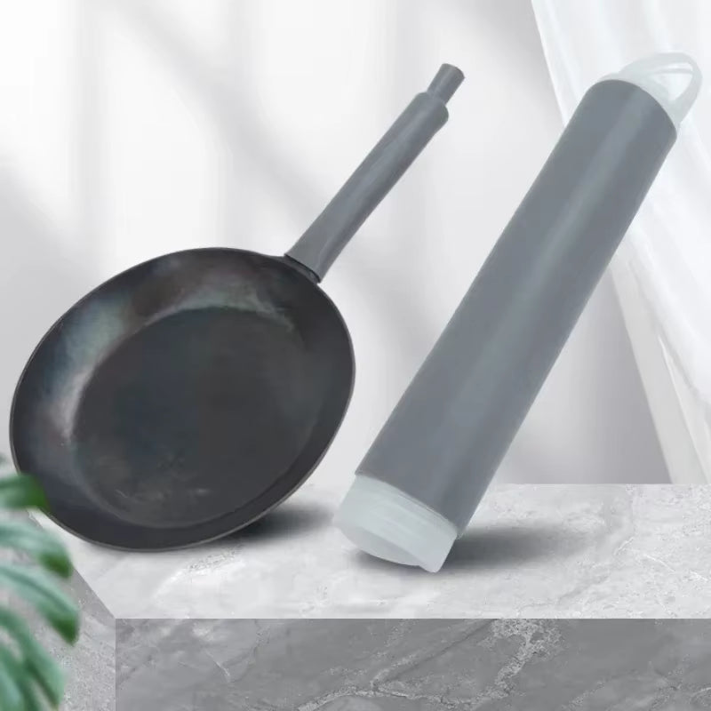 Heat Resistant Silicone Pot Handle Cover, Anti-Scalding Frying Pan Handle Sleeve Heat Insulation Protector Holder for Cookware