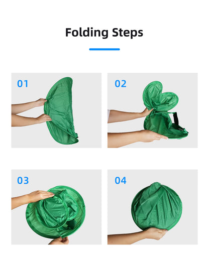 RF08 Game Live Chromakey 2In1 Photography Studio Chair Backrest Single-Double Sided Backdrop Background Cloth Green Blue Screen